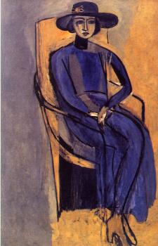Henri Emile Benoit Matisse : portrait of greta prozor